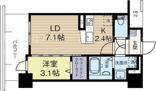 ネストピア博多グランドステージ3の物件間取画像